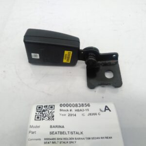 2014 HOLDEN BARINA SEAT BELT STALK