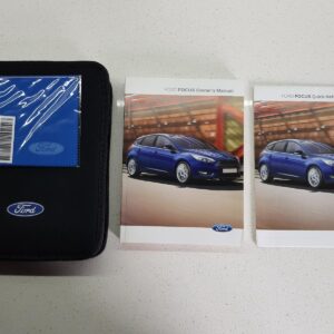 2016 FORD FOCUS OWNERS HANDBOOK / USER MANUAL / HAND BOOK