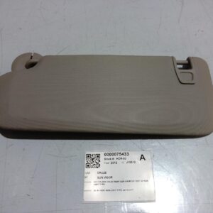 2012 HOLDEN CRUZE SUN VISOR