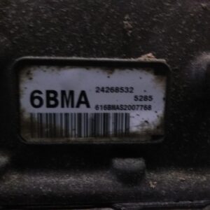 2016 HOLDEN COLORADO TRANSMISSION GEARBOX