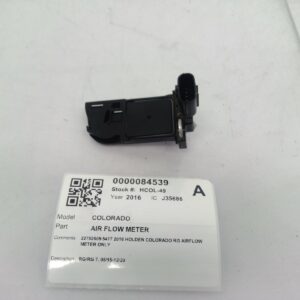 2016 HOLDEN COLORADO AIR FLOW METER