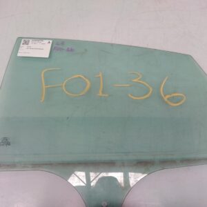 2012 FORD FOCUS LEFT REAR DOOR WINDOW