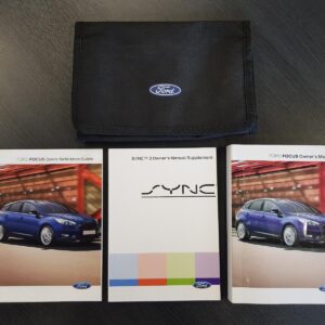 2017 FORD FOCUS OWNERS HANDBOOK / USER MANUAL / HAND BOOK