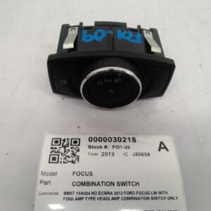 2013 FORD FOCUS COMBINATION SWITCH