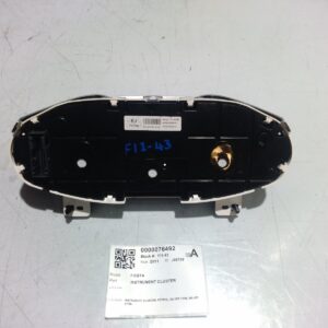 2011 FORD FIESTA INSTRUMENT CLUSTER