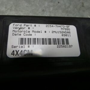 2003 FORD EXPLORER MISC SWITCH RELAY