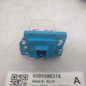 2017 FORD RANGER FAN SPEED RESISTOR