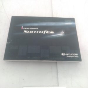 2008 HYUNDAI SANTA FE OWNERS HANDBOOK / USER MANUAL / HAND BOOK