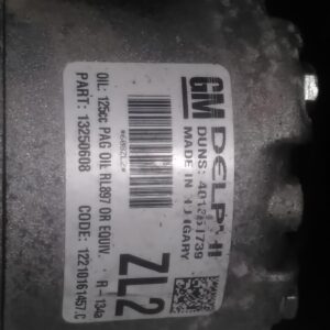 2011 HOLDEN CRUZE AC COMPRESSOR