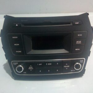 2017 HYUNDAI SANTA FE RADIO CD DVD SAT TV