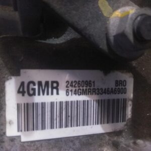 2014 HOLDEN CAPTIVA TRANSMISSION GEARBOX