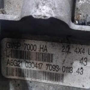 2017 FORD ESCAPE TRANSMISSION GEARBOX