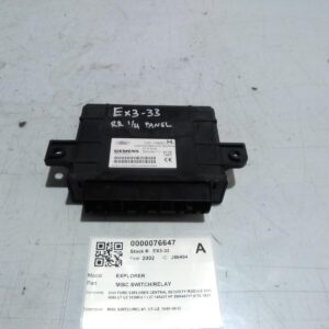 2002 FORD EXPLORER MISC SWITCH RELAY