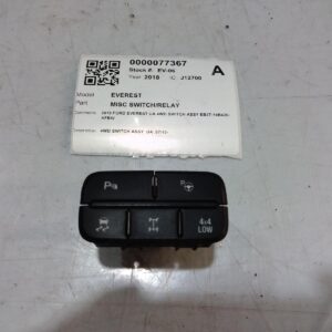 2018 FORD EVEREST MISC SWITCH RELAY