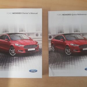 2018 FORD MONDEO OWNERS HANDBOOK / USER MANUAL / HAND BOOK