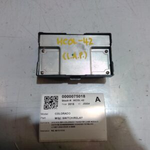 2016 HOLDEN COLORADO MISC SWITCH RELAY