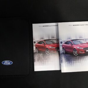 2019 FORD MONDEO OWNERS HANDBOOK / USER MANUAL / HAND BOOK