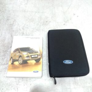 2013 FORD KUGA OWNERS HANDBOOK / USER MANUAL / HAND BOOK