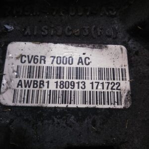 2014 FORD KUGA TRANSMISSION GEARBOX