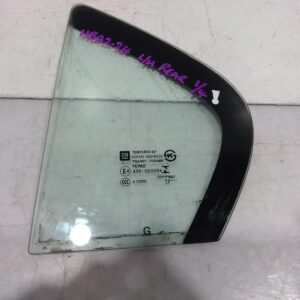 2012 HOLDEN BARINA LEFT REAR QUARTER (1/4) DOOR GLASS